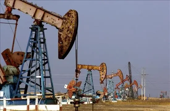 Al término de la sesión de hoy en la Bolsa Mercantil de Nueva York (Nymex), los contratos futuros del WTI para entrega en febrero, los de más próximo vencimiento, subieron 2,59 dólares respecto al cierre del martes. EFE/Archivo