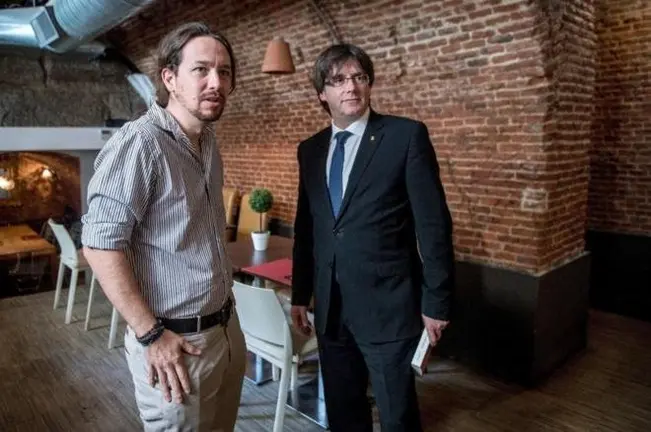 iglesias y puigdemont